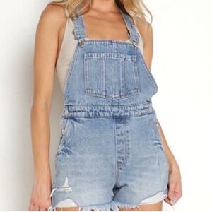 ROLLA'S Light Blue Denim Overalls